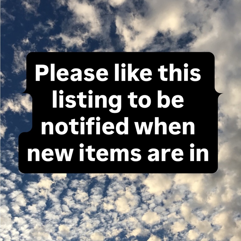 Like to be notified